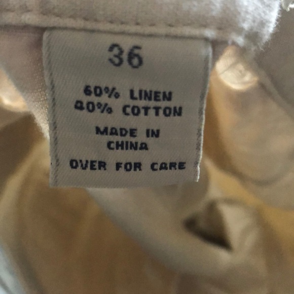 Vintage linen & cotton short by Structure - Picture 5 of 5